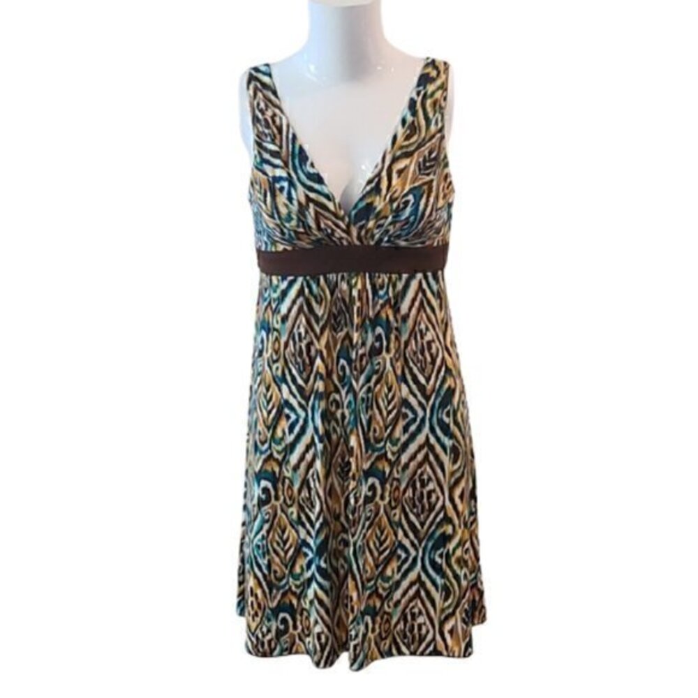 [Amy Byer] V-neck Tie Back Dress- Size S